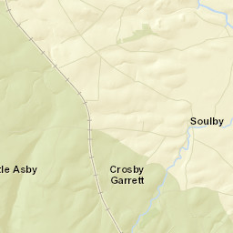 Newclose Lane, Kirkby Stephen, Cumbria Street Map