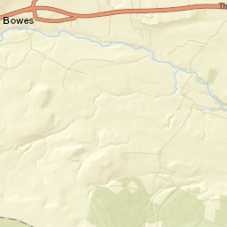 A66, Barnard Castle, County Durham DL12 Street Map
