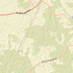 Rūdiškės Street Map