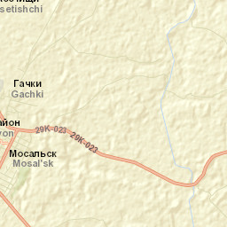Mosal’sk Street Map