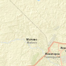 Yasnogorsk Street Map