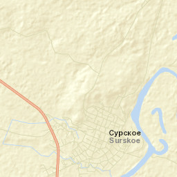 Surskoye Street Map
