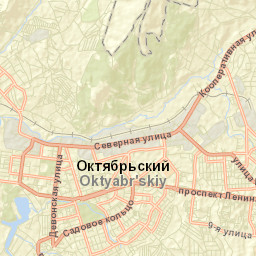 Oktyabr’skiy Street Map