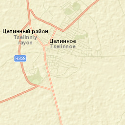 Tselinnoye Street Map