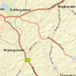 Magheralin Street Map