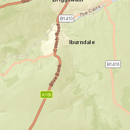 A169, Sleights, Whitby, North Yorkshire Street Map