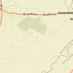 Ostenfeld Street Map