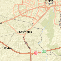 Kobylnica Street Map