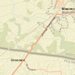 Mamonovo Street Map