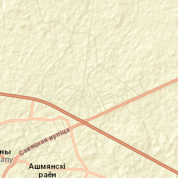 Ashmyany Street Map