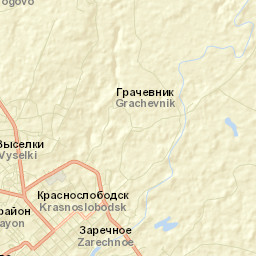 Krasnoslobodsk Street Map
