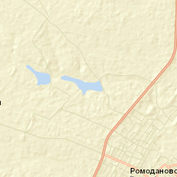 Romodanovo Street Map