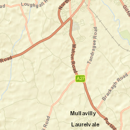 Armagh City Banbridge and Craigavon Street Map