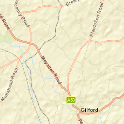 Gilford Street Map