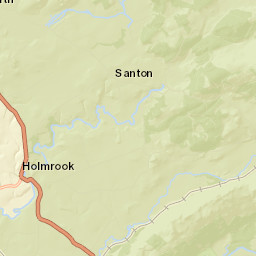 A595, Holmrook, Cumbria CA19, UK Street Map