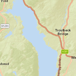 New Road, Windermere, Cumbria LA23, UK Street Map