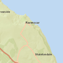 North York Moors National Park, 1 Raven Hall Rd, Ravenscar, S Street Map