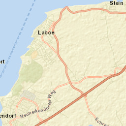 Laboe Street Map