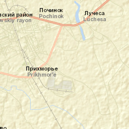 Pochinok Street Map
