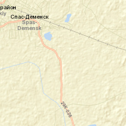 Spas-Demensk Street Map