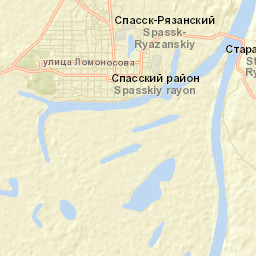Spassk-Ryazanskiy Street Map