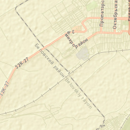 Belovo Street Map