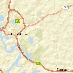 Enniskillen Street Map