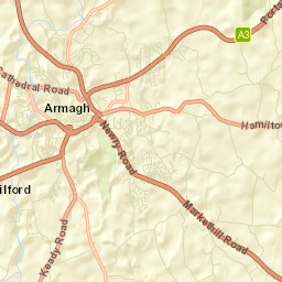 Armagh Street Map