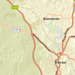 4 Allhallows Lane, Kendal, Cumbria LA9, UK Street Map