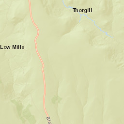 North York Moors National Park, 11 Rosedale Abbey, Pickering, Street Map