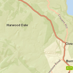 North York Moors National Park, A171, Scarborough, North York Street Map