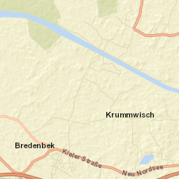 Bredenbek Street Map