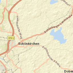 Dobersdorf Street Map