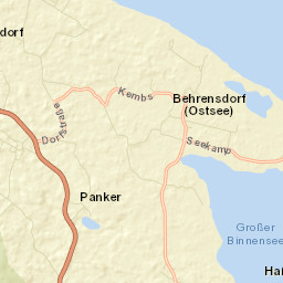 Panker Street Map