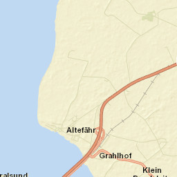 Altefähr Street Map
