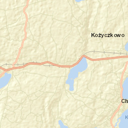 Powiat kartuski Street Map