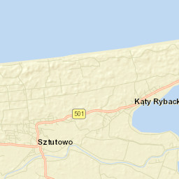 Sztutowo Street Map