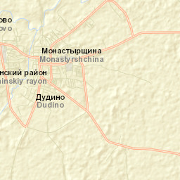 Monastyrshchina Street Map