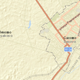 Sasovo Street Map