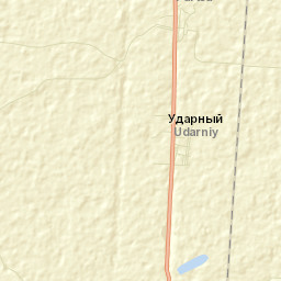 Udarnyy Street Map