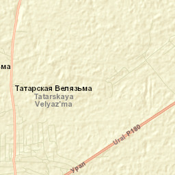 Atyur’yevskiy Rayon Street Map