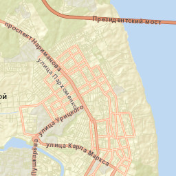Ulyanovsk Street Map