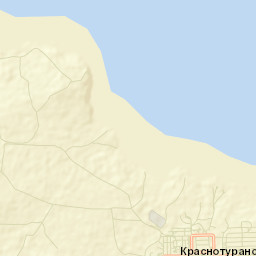 Krasnoturansk Street Map
