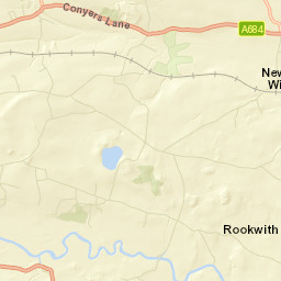 Back Lane, Leyburn, North Yorkshire DL8 Street Map