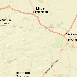 Bedale Street Map