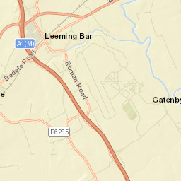 B6285, Bedale, North Yorkshire DL8 2EU Street Map