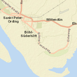 Sankt Peter-Ording Street Map