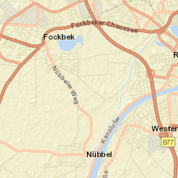 Fockbek Street Map