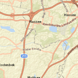 Molfsee Street Map