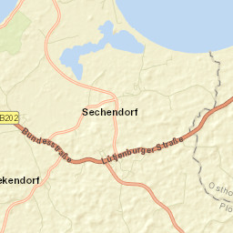 Blekendorf Street Map